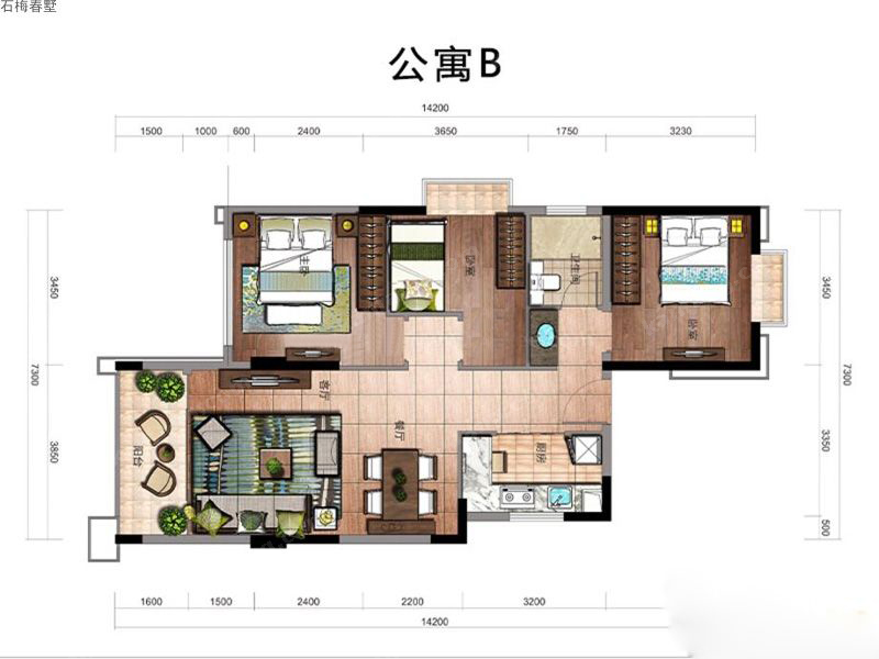 石梅灣里的風情院落——石梅春墅